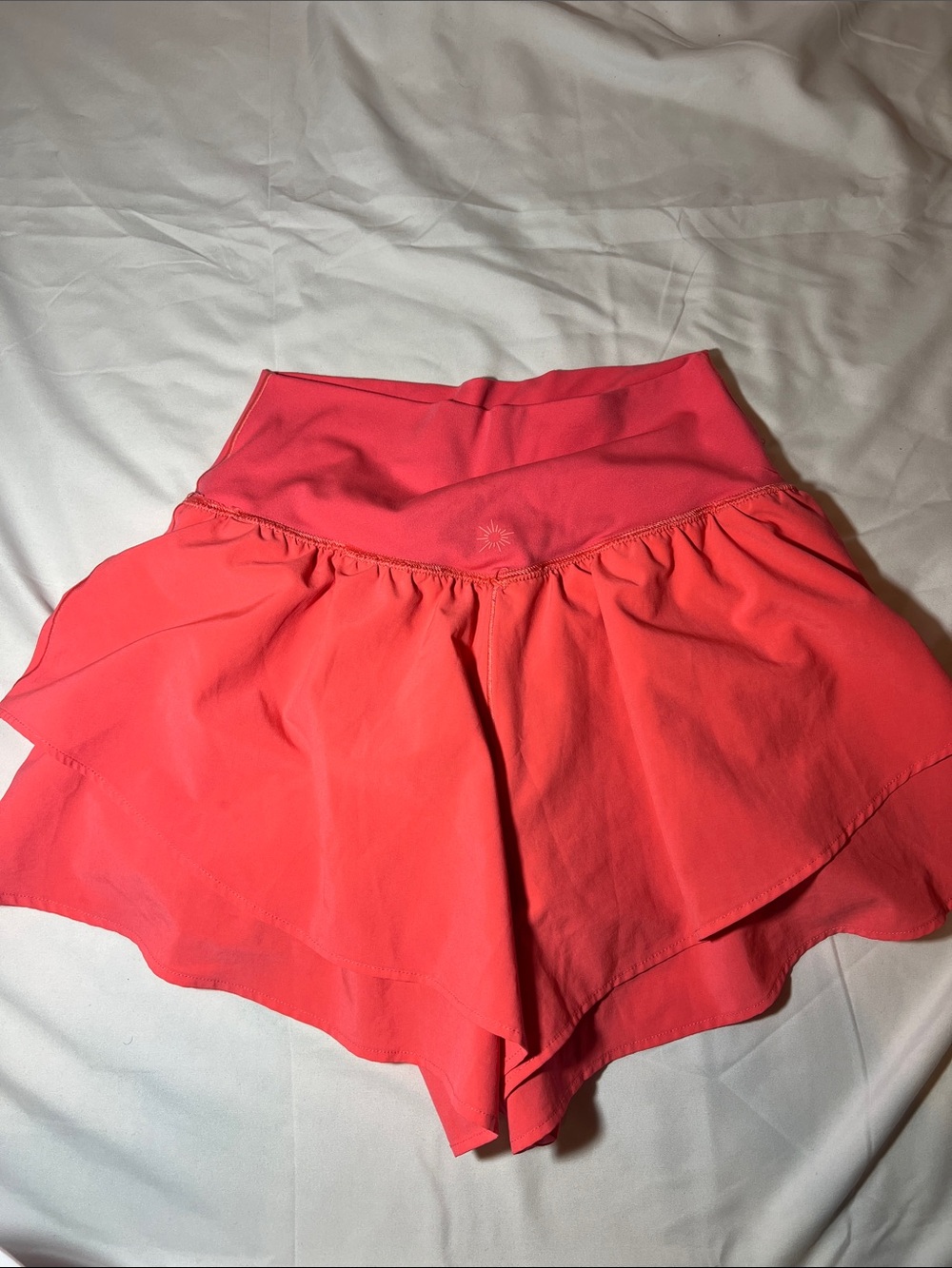 aerie Coral Pink Athletic Skort